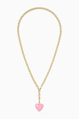 Roxanne Assoulin The Mini Puffy Heart Charm Necklace