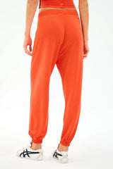 Andie Oversized Fleece Sweatpant - Valencia