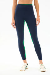 Sam High Waist Rigor 7/8 - Indigo/Spearmint