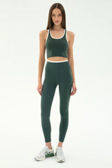 Amber Airweight Bralette - Military/White