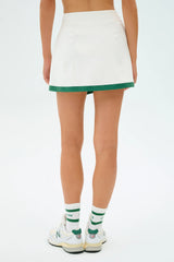 Monah Rigor Skort - White/Arugula