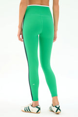 Sam High Waist Rigor 7/8 - Spearmint/Indigo