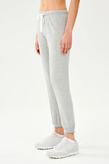 Sonja Fleece Sweatpant - Heather Grey