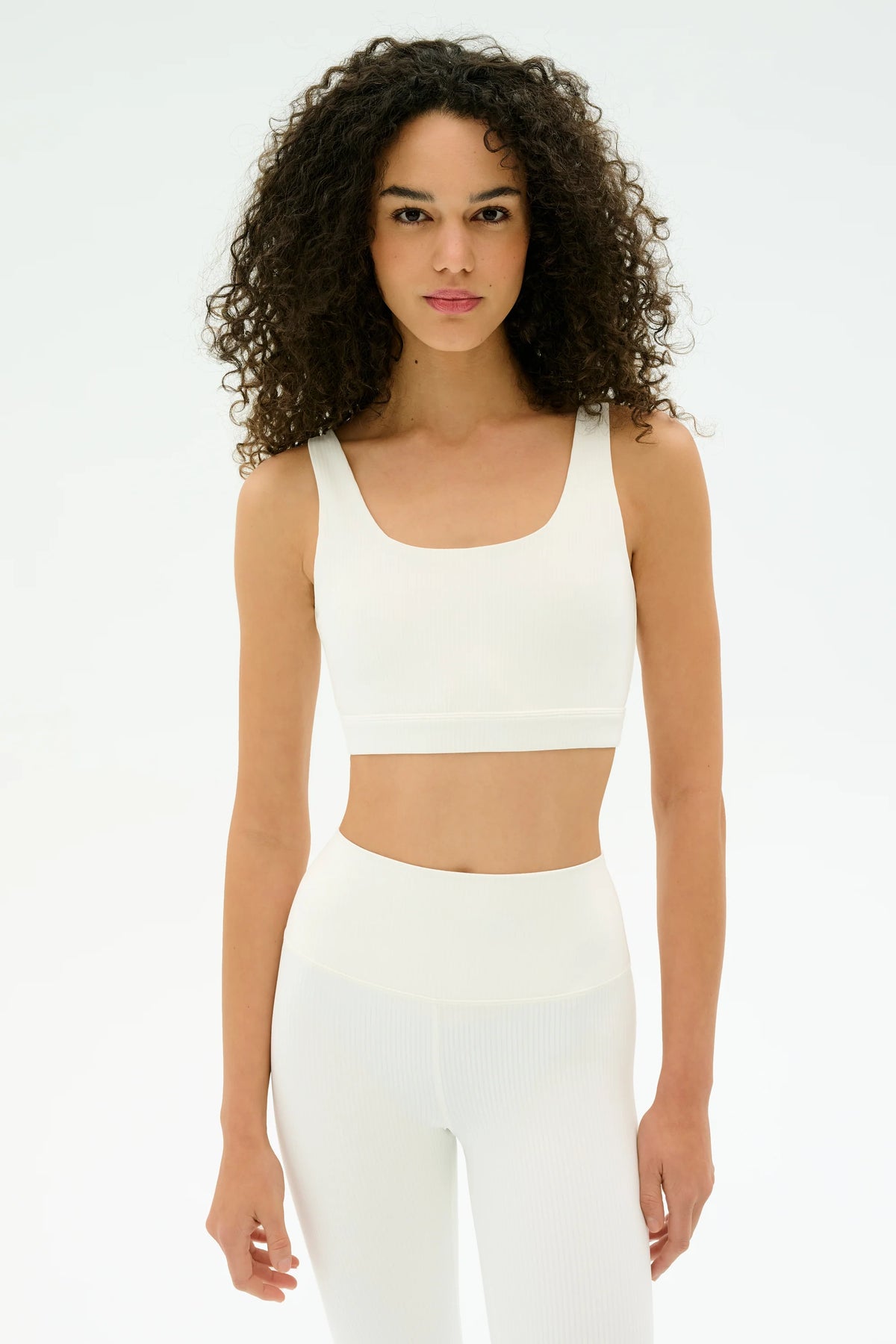 Airweight Rib Bra - White