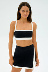 Monah Rigor Bra - Black/White