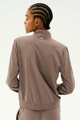 Max Rigor Track Jacket - Lentil/Black