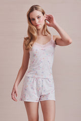 Couturebud x Roller Rabbit Candy Heart Stripe Jones Shortie
