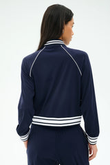 Hayes Varsity Rigor Jacket - Indigo