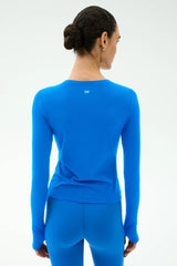 Airweight Lite Long Sleeve Waist Length - Classic Blue