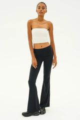 Hazel Airweight Crop Bandeau - White