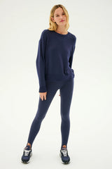 Sonja Fleece Sweatshirt - Indigo