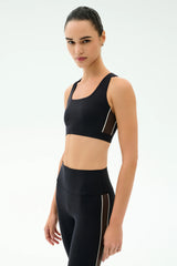 Lexi Rigor Bra - Black/Dark Chocolate