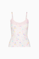 Couturebud x Roller Rabbit Candy Hearts Stripe Perry Cami