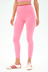 Easton Rigor High Waist 7/8 - Strawberry/Pirate Red
