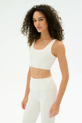 Airweight Rib Bra - White