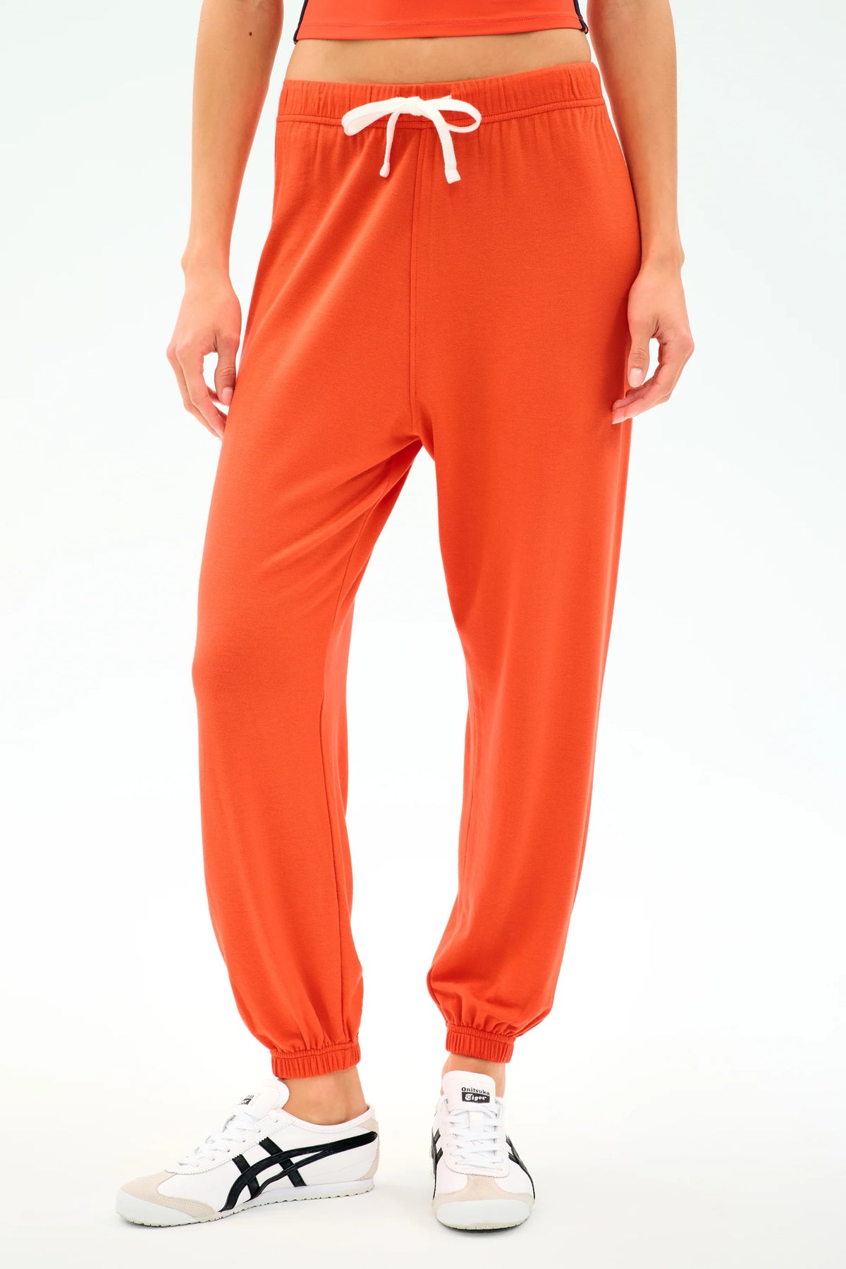 Andie Oversized Fleece Sweatpant - Valencia