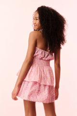 Girls Romille Cotton Halter Dress