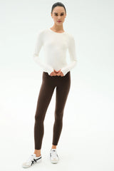 Airweight Lite Long Sleeve Waist Length - White