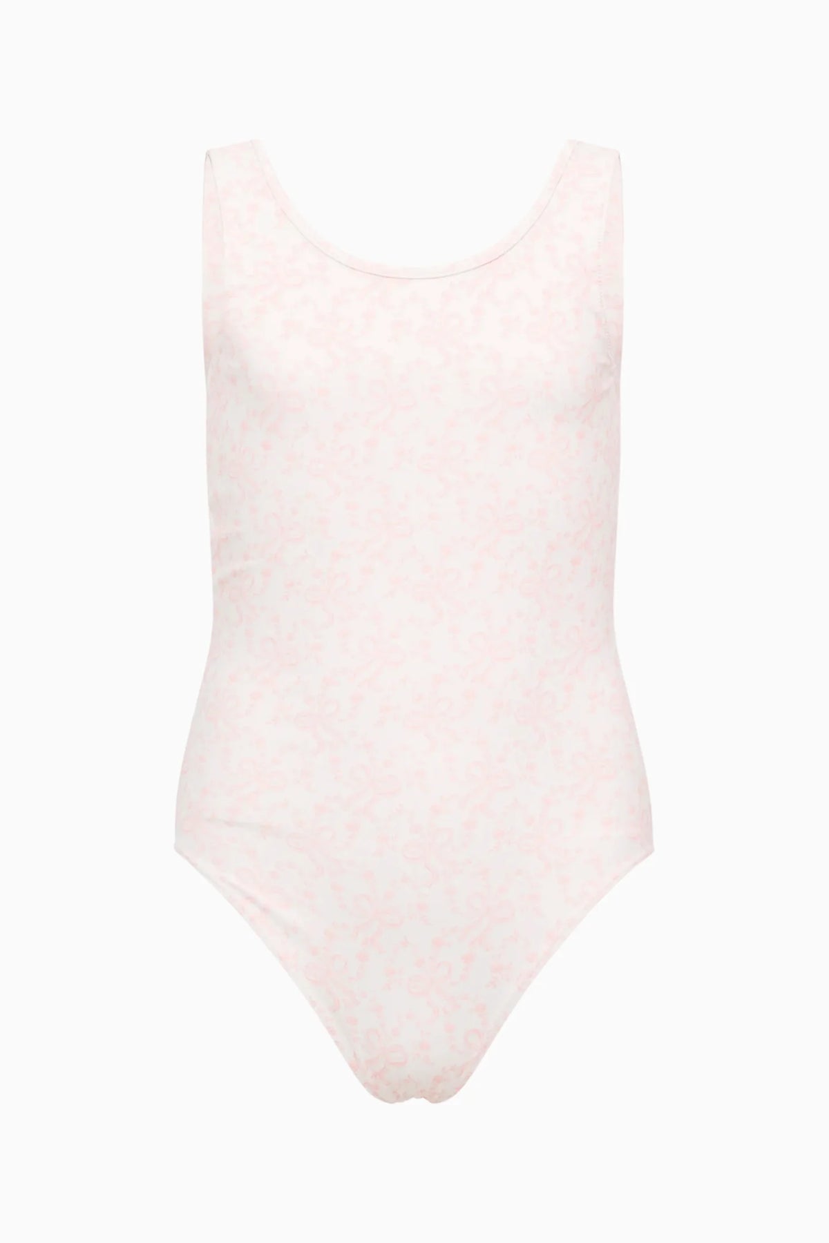 Little Girls Aldora Bow Print Swimsuit