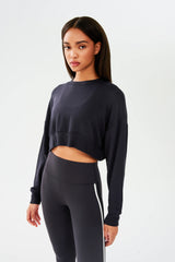 Noah Fleece Crop Sweatshirt
