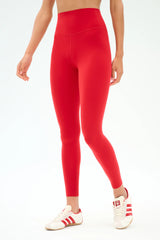 Airweight High Waist Legging - Pirate Red