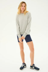 Sonja Fleece Sweatshirt - Heather Grey