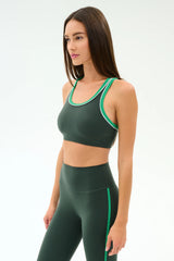Robbie Airweight Bra - Military/Spearmint