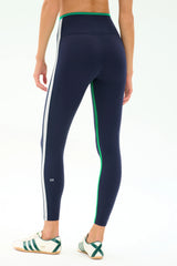 Sam High Waist Rigor 7/8 - Indigo/Spearmint