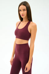 Sara Airweight Bra - Dark Cherry