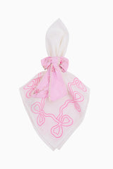 Bow Napkin Rings Set Of 4 - BALLET MEADOW