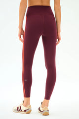 Ella High Waist Airweight 7/8 - Dark Cherry/Valencia