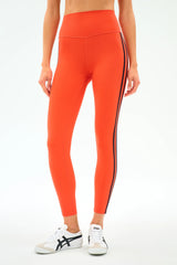 Ella High Waist Airweight 7/8 - Valencia/Indigo