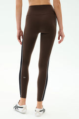 Margot Rigor Legging - Dark Chocolate/Black