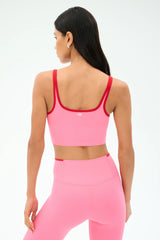 Cait Rigor Bralette - Strawberry/Pirate Red