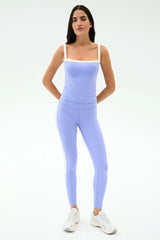 Monah Rigor Tank - Purple Haze/White