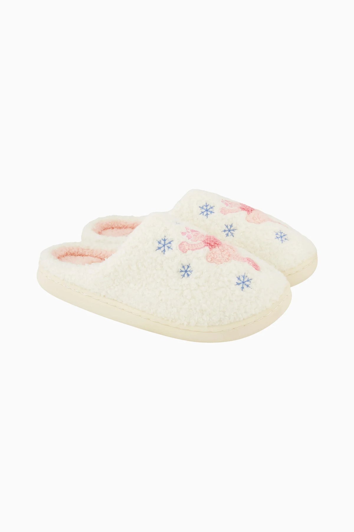 Couturebud x Roller Rabbit Sugarplum Monkey Fuzzy Slippers