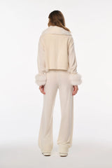 Couturebud x MAX&MOI Billie Wool-Cashmere Pant